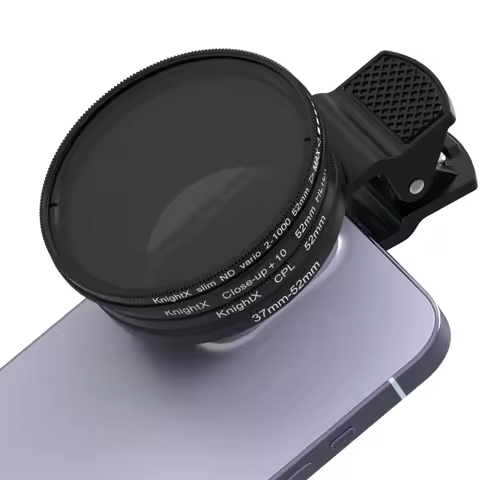 KnightX Mobile Phone Lens Universal Polarizer Camera Lens CPL Star Variable ND Filter For all smartp