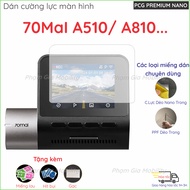 [Combo of 2 pcs] Dashboard camera tempered screen protector 70MaI 70 Mai A200/ A510/ A810/ VIETMAP S