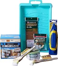 Asahipen Paint Table Paint Set, Heavy Duty, Urethane Varnish, 21.2 oz (600 g), Golden Oak, Maximum H