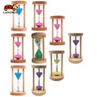 LAHOMIA , glass Hourglass  Clock 6/8/12/20/25 Minutes for Kids, Classroom, Kitchen, Games, Brushing 