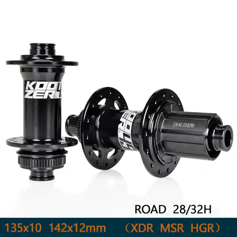 Koozer 450 Road/Gravel 32H 28 Holes MSR HGR XDR 8-12s 5x100 5x135mm QR 12x100 12x142mm Thru Bike Par
