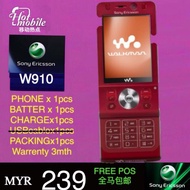 Original Sony Ericsson W910i 2nd Renew.Set Telefon 原装索尼爱立信 W910i 二手翻新手机、