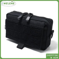 MELENE EDC Utility Bag, Emergency Function Hanging Utility Tool Pouch, Zippered Pockets Crossbody Ou