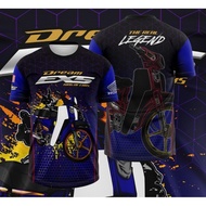 5 Vira Dream Member T Shirt Honda EX5 Sublimation Jersey Tshirt Red Blue EX5 Short Sleeve Shirt