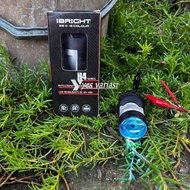 MERAH CAHAYA 1 LED MAIN LIGHT FOR MOTORCYCLE AND CAR IBRIGHT ZE 0 ALL WEATHER SOCKET H4 REDDEVIL ICE