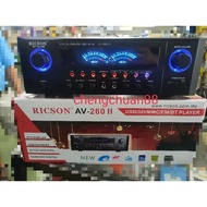 RICSON AV-260II DIGITAL KARAOKE AMPLIFIER