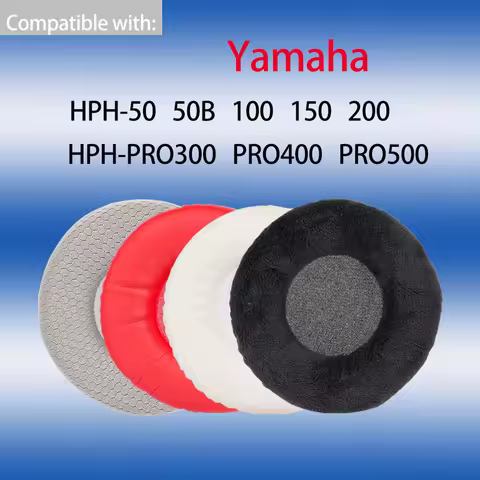 Earpads for Yamaha HPH-50 50B 100 150 200 Headphones PRO300 PRO400 PRO500 Ear Cushions Replacement H