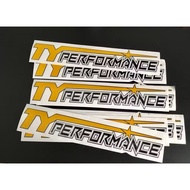 STICKER TY PERFORMANCE BY TY PERFORMANCE