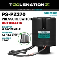 SHIMGE (3/8") PZ Pressure Switch PZ125/PZ250/PZ370/PZ550/PZ750 Automatic Water Pump Control Sensor