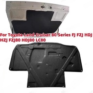 Car Engine Soundproof Cotton with Buckle Heat Insulation Pad for Toyota Land Cruiser 80 Series FJ FZ