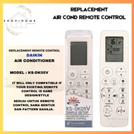 Compatible For DAikin KS-DK05V Air Cond Air Conditioner Replacement Remote Control