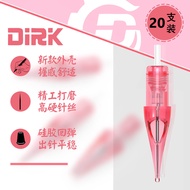 Dirk Pink Integrated Needle Tattoo Tattoo Embroidery Threaded Round Needle 0.3mm & 0.35mm Needle RL 