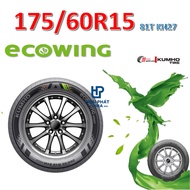 Kumho car tire 175/60 R15 81T Ecowing KH27 – Genuine (175/60R15, 175 60 R15)