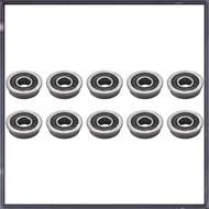 [A Z T K] 10Pcs F695- Bearing 5X13X4mm Flanged Miniature Deep Groove  F695RS for   2/3 3D Printer