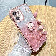 JL เคสสำหรับ Apple IPhone11 12 12มินิตัวยึดแหวนแฟชั่นกันตกเคสโทรศัพท์มือถือ