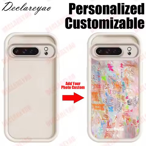 Personalized Customizable DIY Photos Coque For Google Pixel 10 Pro XL 9 9A 8 8A 7 7A Cases Covers Ma
