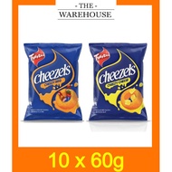 Cheezel Snacks 10 x 60g - Local Stock