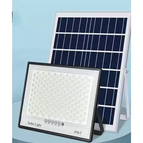 Full Sky Star Solar Flood Light Outdoor Home Garden Light Waterproof Road Light Factory Direct Sales