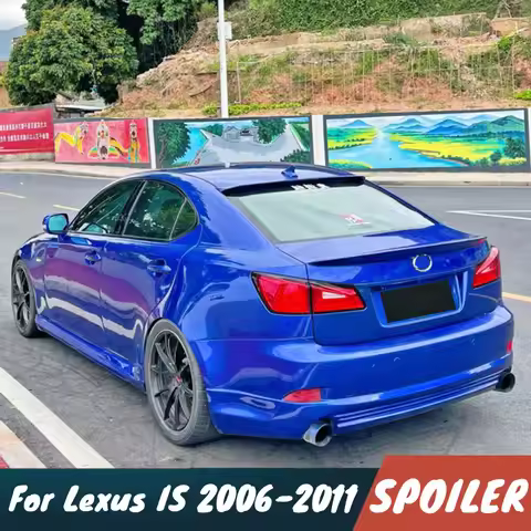 For Lexus IS IS250 IS300 IS350 2006-2011 Car Rear Windshield Roof Spoiler/Rear Trunk Lid Spoiler Bod