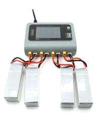 ToolkitRC Q4AC獨立四通道 航模1-4S鋰電池平衡充電器200W 5A輸出