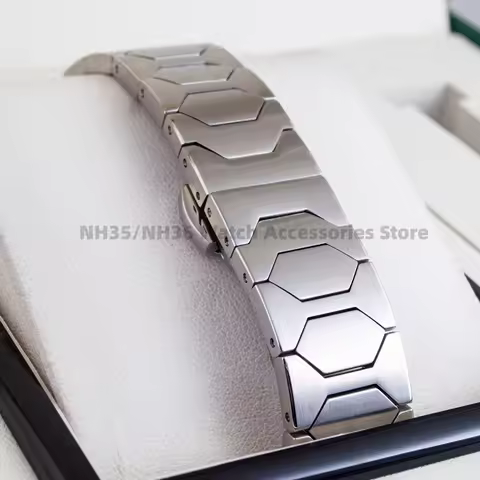 25.6mm Watch Strap Stainless Steel VC222 Watch Strap Watch Bracelet Rose Gold Silver Watchband MOD W