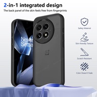 Black Matte Clear Silicone Case  For OnePlus One plus 13 13R 13T 13S OnePlus13 PC Back TPU Bumper Sh
