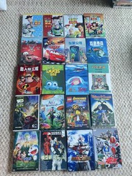大量懷舊港產片、卡通、荷里活電影VCD/DVD/Blu-ray 影碟