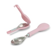 FlipGo翻滾兒童餐具組-粉色