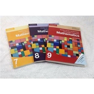 [3 Books Collection] Cambridge Checkpoint Mathematics Coursebook สำหรับ Seccontines Garade 7/8/9