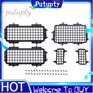 For MN D90 MN98 MN99S Steel Rear and Side Metal Stereoscopic Window Mesh Protective Net 1/12 RC Car 