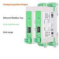 4-20Ma เป็น Modbus TCP Ethernet โมดูลการได้มาแบบอะนาล็อกโมดูลโฆษณาบัตรเข้ากระแสและแรงดันไฟฟ้า