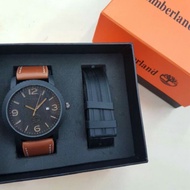 Men's Watch Timberland Brown Leather Strap