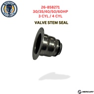 26-858271 VALVE STEM SEAL/PENGEDAP INJAP UNTUK MERCURY OUTBOARD (INTAKE) ENJIN 4-STROKE 30HP ~ 60HP