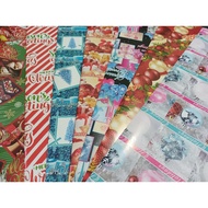Christmas Wrapper 10 pcs Coated Gift wrappers