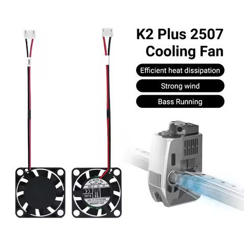 Creativity For K2 Plus Throat Cooling Fan 2507 K2 Plus Axial Flow Fan_3010_12K±10%_L85 Replacement 3