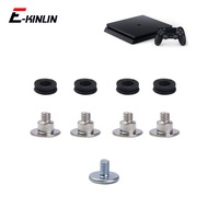 Games Console HDD Disk Screw Set Host Hard Drive Bracket Rubber Pad Cage Caddy Screws For Sony Plays
