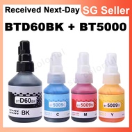 Brother BTD60BK BT5000 BT5001 BT5009 Ink Bottle Compatible for Brother DCP-T300 T310 T500W T510W T70