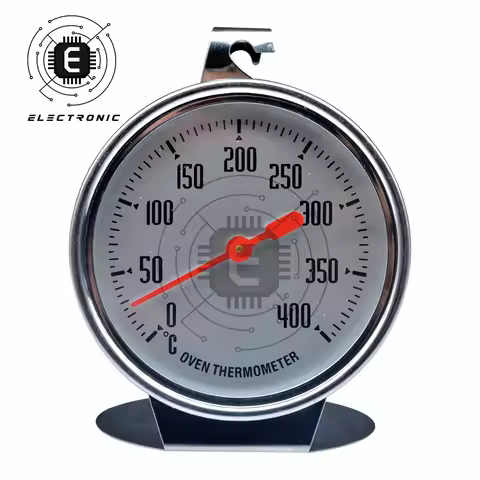 0-400 Degree Stainless Steel Barbecue BBQ Smoker Grill Oven Thermometer Temperature Gauge Celsius Ho
