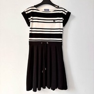 ::BURBERRY BLUE LABE:: 橫條紋洋裝 38號 未著用