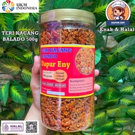 TERI KACANG BALADO DAUN JERUK 500 GRAM ENAK TERI NASI MEDAN SIAP SAJI FRESH TANPA PENGAWET ALAMI
