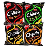 60g Chipster Hot Spicy/Bbq/Original/Sour Cream