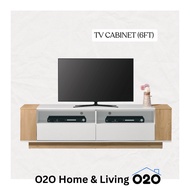 [O2O] KAYLA Low TV Unit/ 6 ft TV cabinet TV rack TV console TV unit / Display cabinet unit / Living Room Furniture