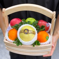 กระเช้าผลไม้นำเข้า Cute Fruits - Mini Basket (จัดกระเช้าผลไม้พรีเมี่ยม จัดตะกร้าผลไม้ กระเช้าของขวัญ