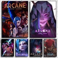Arcane League Of Legends Poster001 printed picture Art Poster Whitepaper Prints Posters Artwork Aest