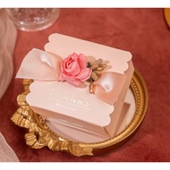 (6.5*6.5*4.5cm) Square mini flower box, wedding thanksgift Hy Hy Store