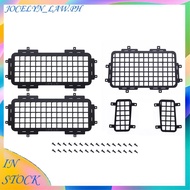 [5GPH]For MN D90 MN98 MN99S Steel Rear and Side Metal Stereoscopic Window Mesh Protective Net 1/12 R