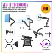 NB North Bayou SERIES F80|F120|F150|F160|H100|H180 MONITOR VESA ARM TV Monitor Desktop Bracket Holde