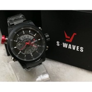 New S-Waves Digital Analogue Watch 2/8.7