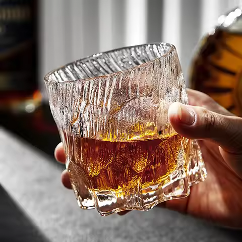 Simple Glass Iced American Latte Cup Juice Cup Cold Drink Cup Home Glass Water Glass Beer Glass Whis