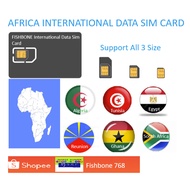 Algeria, Tunisia, Egypt, South Africa, Reunion (阿爾及利亞,突尼斯,埃及,南非,留尼汪) MOBILE INTERNET DATA SIM CARD